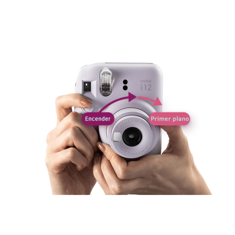 Fujifilm Instax Mini 12 - Funda para cámara instantánea + cámara, color  blanco arcilla : Electrónica 